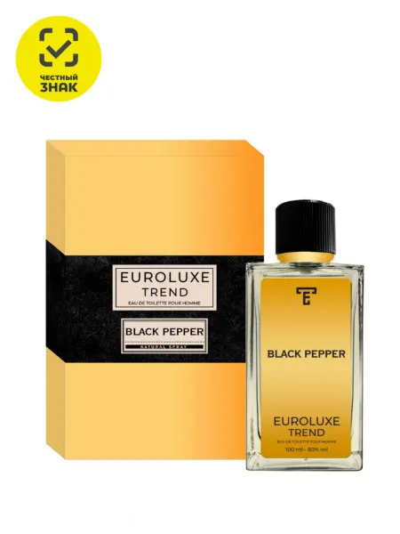 Earomat Original EUROLUXE Trend Black Pepper мужская туалетная вода 100 мл