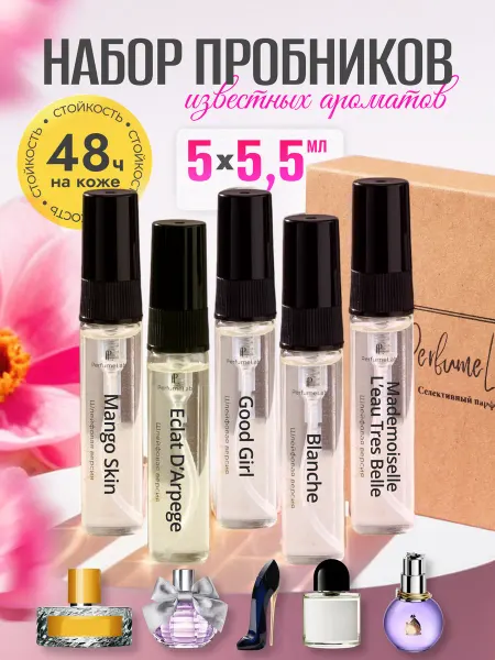PerfumeLab Духи женские пробники по мотивам