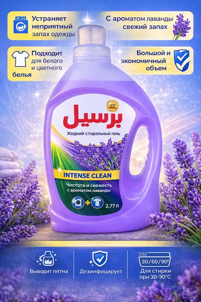 Иран гель для стирки белья, 2.7 л – чистота и свежесть надолго