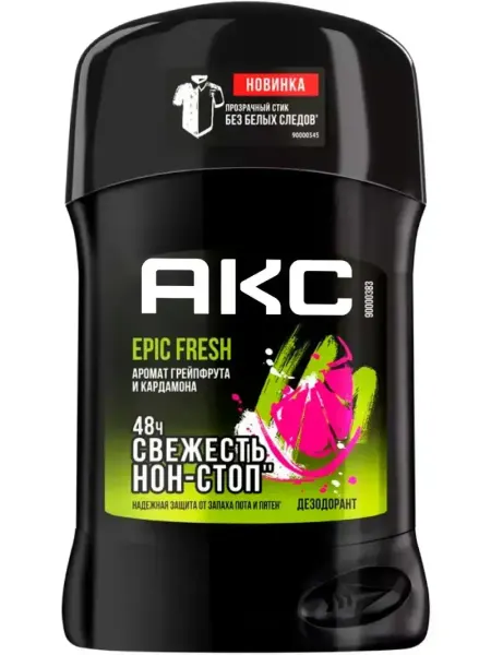 Axe Твердый антиперспирант-карандаш Epic Fresh, 50 мл