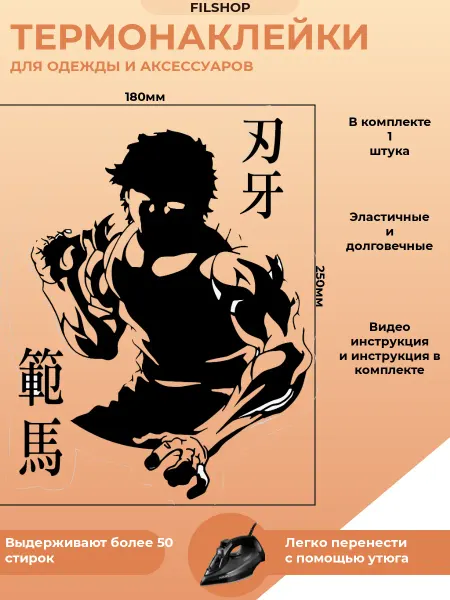 FILSHOP Термонаклейки на одежду