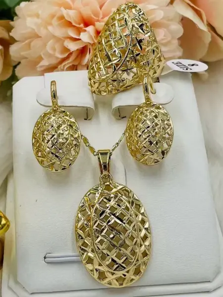 Xadiya Market Комплект серьги и кольца