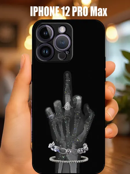 CaseONEshop Чехол на iphone 12 pro max с принтом рука