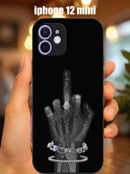 CaseONEshop Чехол на iphone 12 mini с принтом рука