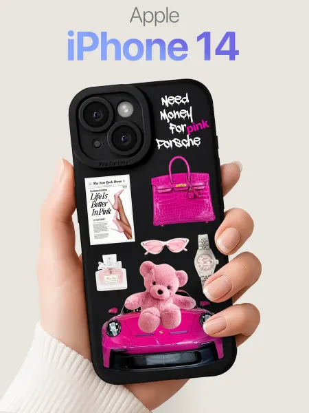 SCDesign Чехол на iPhone 14 с порше