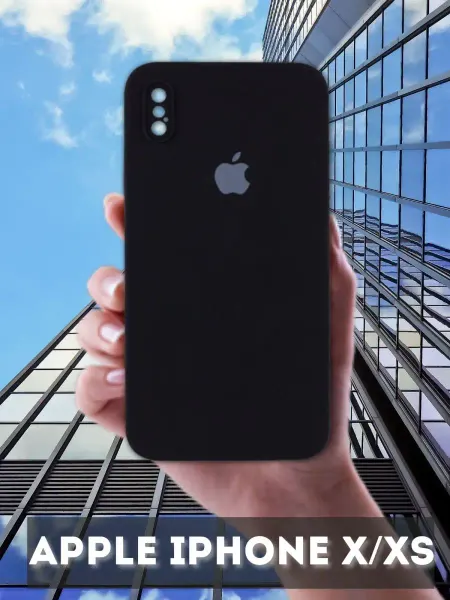 SlipCover Силиконовый матовый чехол Soft Touch для Apple iPhone X XS