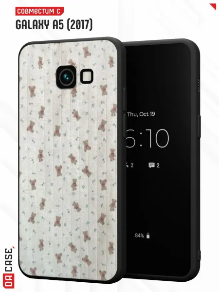 Samsung Чехол на A5 2017 с принтом Мишки