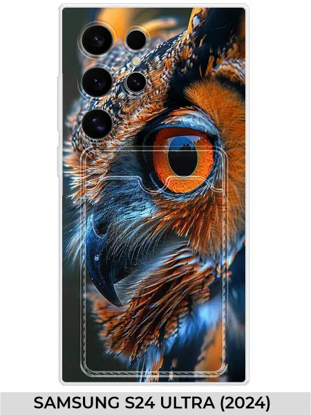 NOOTO Чехол с карманом на Samsung S24 ULTRA 2024