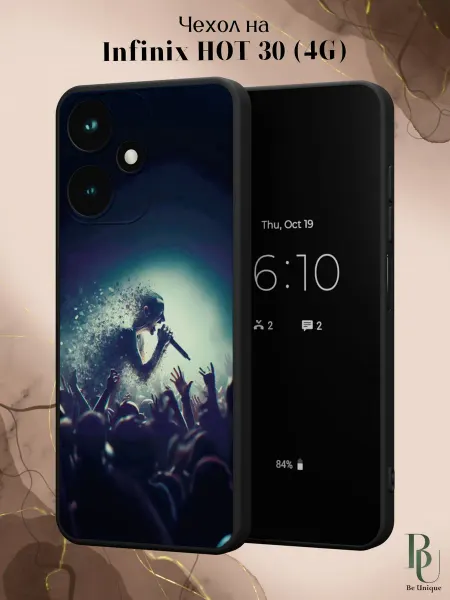 Infinix Чехол на HOT 30 4G с принтом Linkin Park