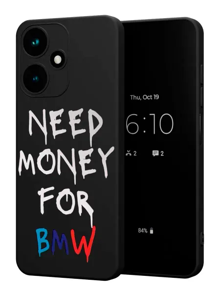 PBl store Чехол на Infinix HOT 30 (4G) с принтом БМВ
