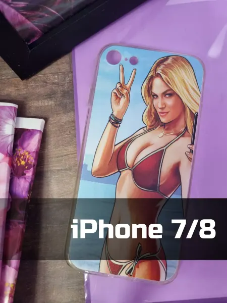 MixCase Чехол на iPhone 7 8 прозрачный девушка в купальнике