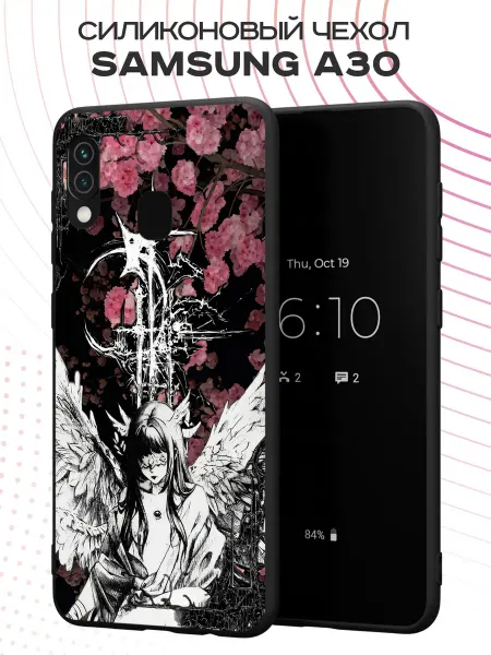 PBl store Чехол на Samsung A30 и A20 с принтом Ангел Y2K