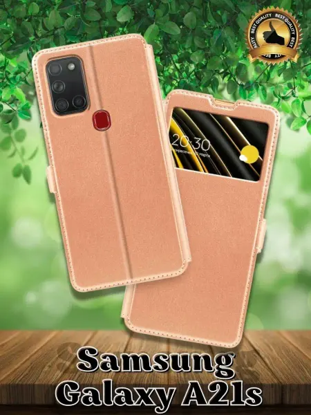 SlipCover Чехол-книга для телефона из экокожи Samsung Galaxy A21S