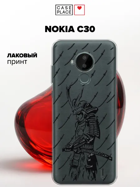 Nokia Чехол на C30 самурай