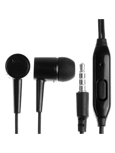 Наушники D21, проводные, вакуумные, микрофон, 1 м, Jack 3