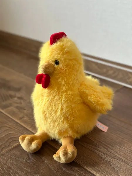 Cute be Мягкая игрушка Цыпленок Курочка Петух 25 см