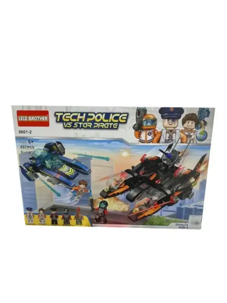 LEGO Конструктор Cities Сити Полиция против Пиратов пластиковый