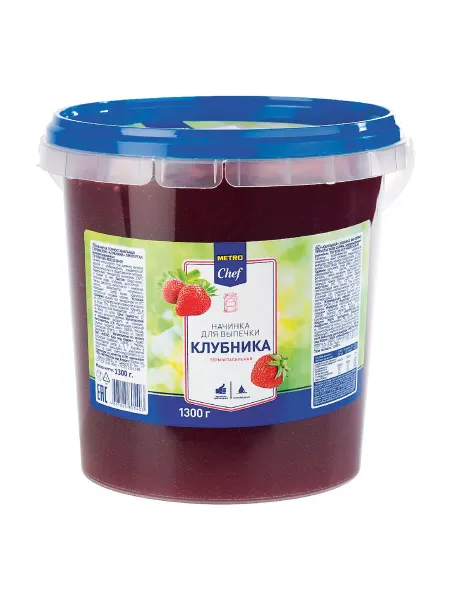 Всё для выпечки Начинка для выпечки Metro Chef клубника 1,3 кг