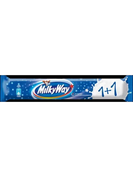Батончик шоколадный MILKY WAY 1+1 с суфле 2шт