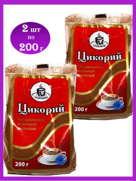 Русский цикорий Цикорий молотый натуральный 200 г