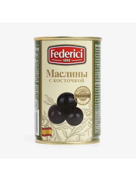 Federici Маслины с косточкой 300г