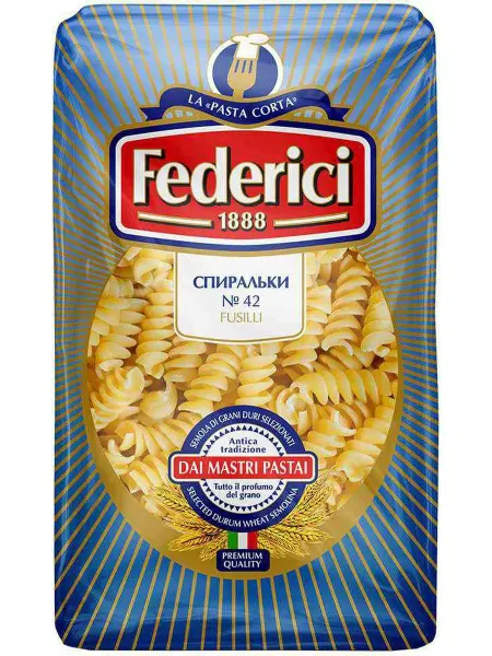 Макаронные изделия Federici Спиральки, 400г