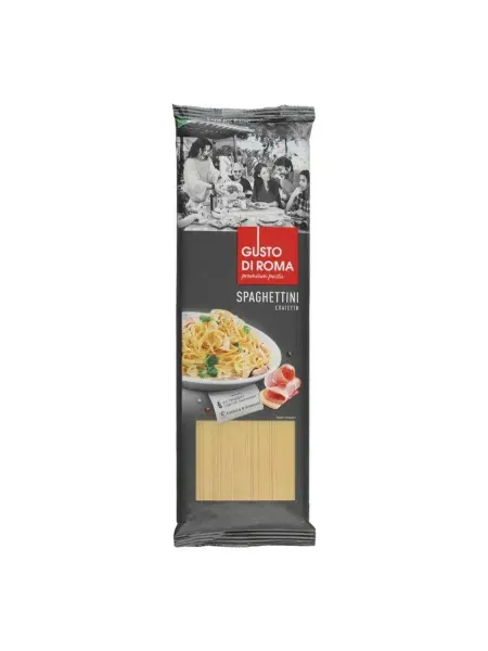 Gusto di Roma Макаронные изделия Спагетти из твердых сортов 450г