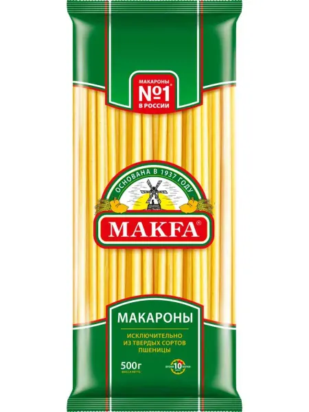 Макаронные изделия Makfa Макароны длинные, 500г