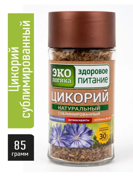 Экологика Здоровое Питание Цикорий натуральный растворимый сублимированный 85 г