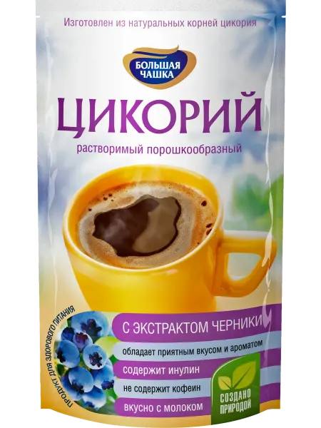Цикорий Большая чашка с экстрактом черники 85г