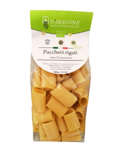 Pasta d'Aragona Паккери - Натуральная Паста ди Граньяно IGP - 500 гр