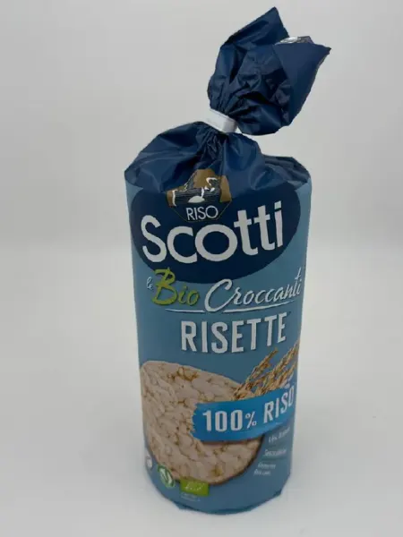 Рисовые хлебцы Scotti Bio Croccanti Risette Riso e Mais