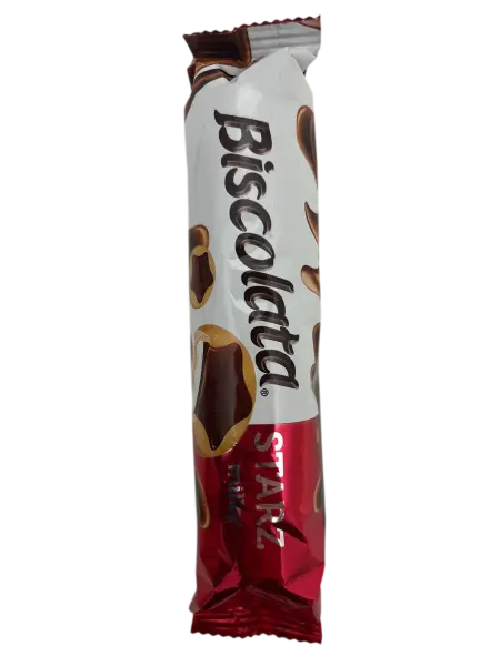 ULKER Печенье Biscolata Starz c молочным шоколадом, 6шт по 88гр