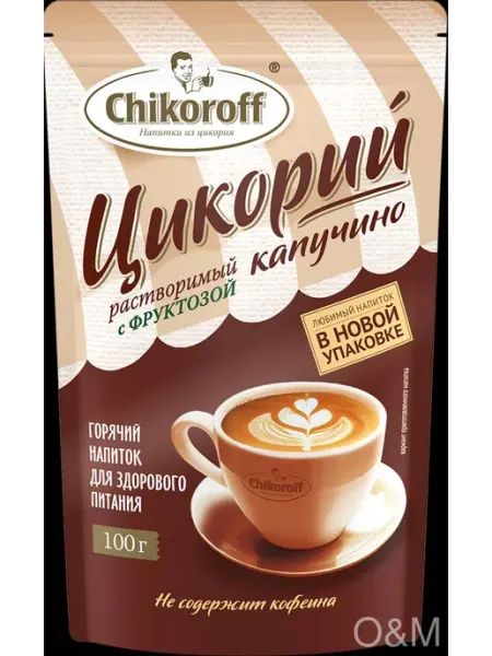 Цикорий растворимый CHIKOROFF Капучино с 2шт