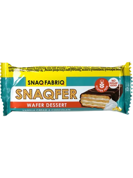 Батончик вафельный SNAQ FABRIQ со вкусом ванильный крем и