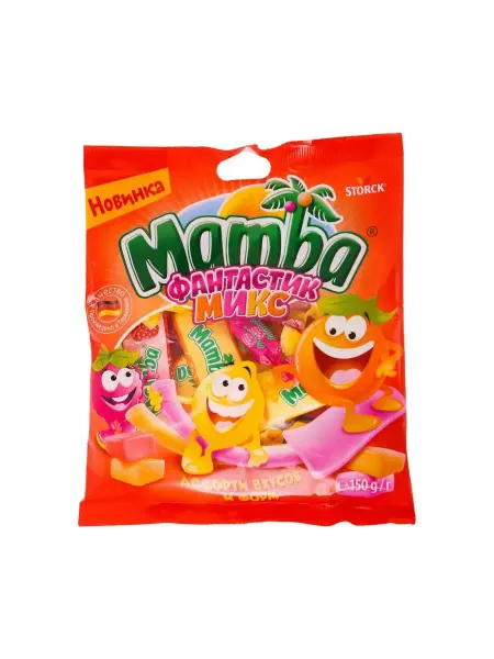 FRUITTELLA Конфеты Mamba Fantastic Mix 150г