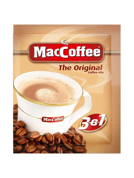 MACCOFFEE Напиток кофейный 3в1 оригинальный, 20г x 5шт