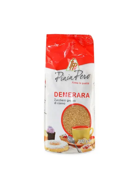 Сахар тростниковый Pininpero Demerara коричневый 500 г
