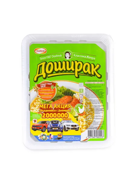 Доширак Лапша с курицей, «Доширак», 90 г, Россия