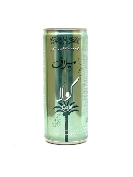 Islamicstore Напиток "Cola Milaf" кола с экстрактом фиников, 240 мл