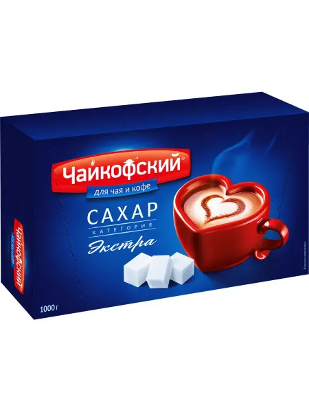 KoiKo Сахар Чайкофский белый кусковой, 1кг - 1 шт