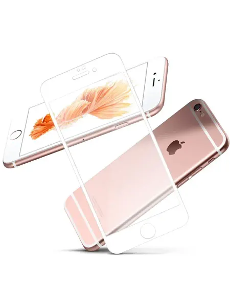 APG-T Защитное стекло на iPhone 6 6S с рамкой и закругленным краем