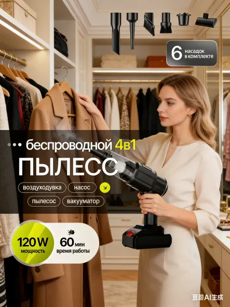 Портативный пылесос