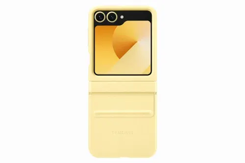 Чехол-накладка Samsung EF-VF741PYEGRU Kindsuit Case для Galaxy Z Flip 6/Z Flip 7 FE желтый