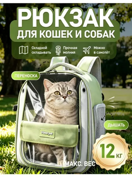 Переноска для кошек и собак — портативный рюкзак