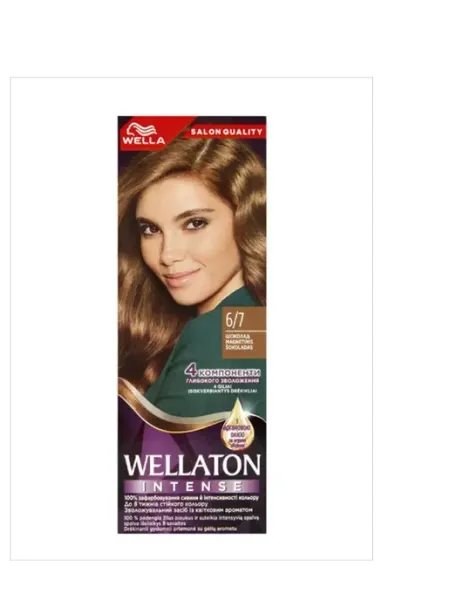 WellaTON Стойкая крем-краска для волос 6 7 Горький шоколад 110 мл