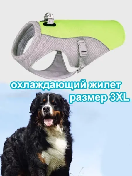 Dog-60 Охлаждающий жилет для собак - попона 3XL