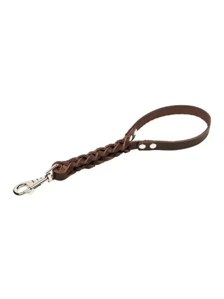 CHOKERZ Поводок для собак короткий кожаный (водилка)