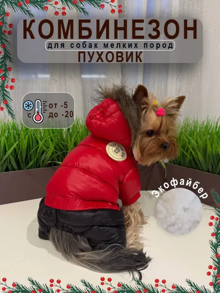 Puppy Friends Комбинезон для собак мелких пород зимний