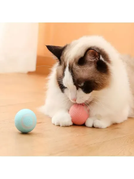 Аманимаркет Игрушка для кошек интерактивная умный мяч